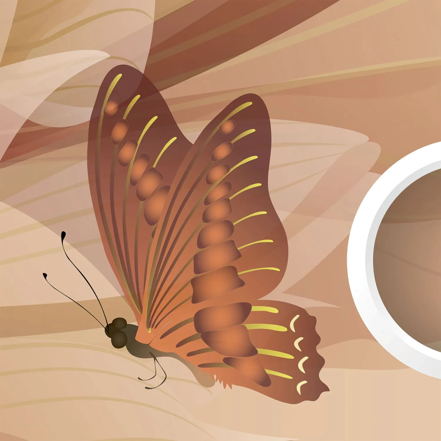 Фотообои рулонные Citydecor Цветочная абстракция 3D на флизелиновой основе 400x254 см