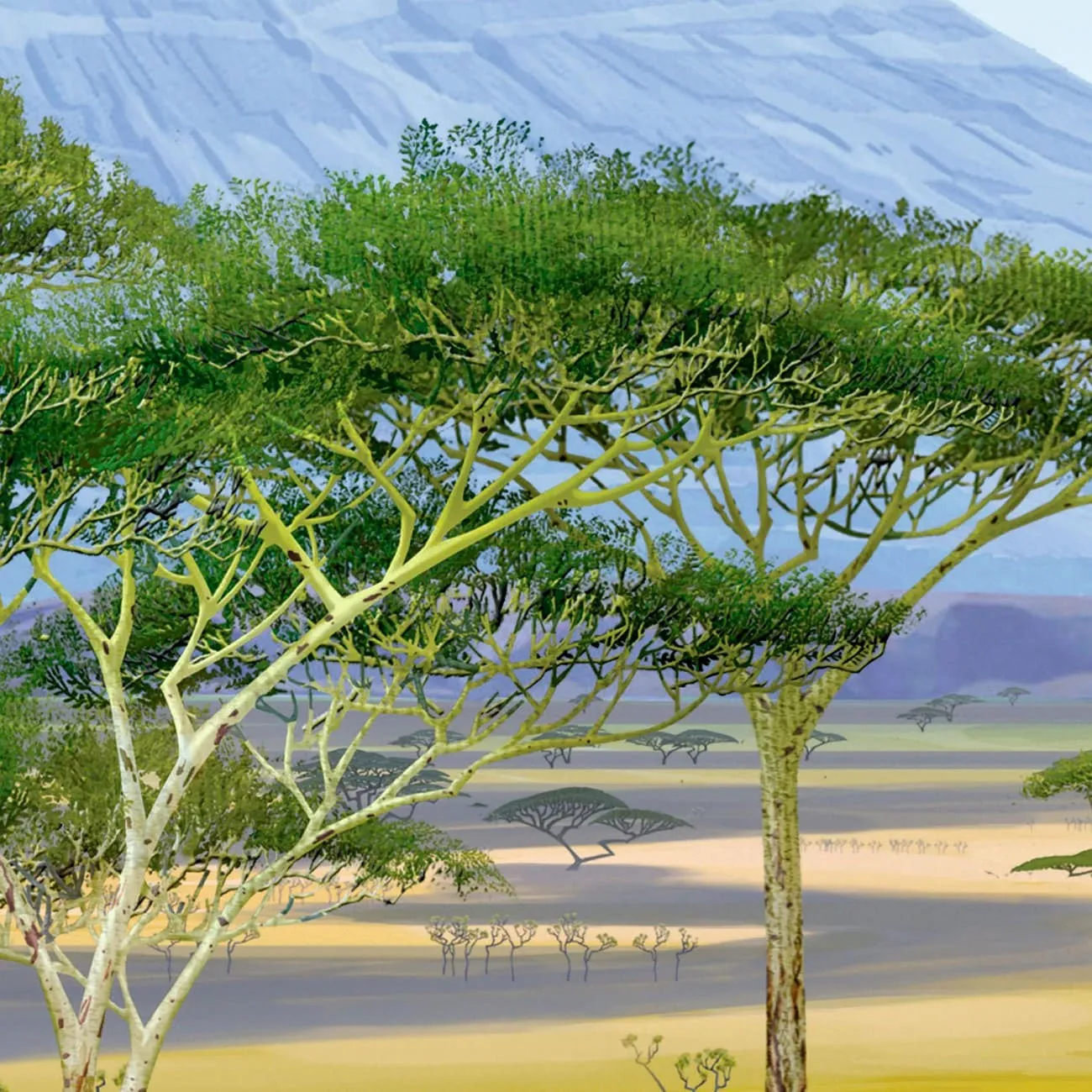 Фотообои рулонные Citydecor Мадагаскар на флизелиновой основе 400x254 см