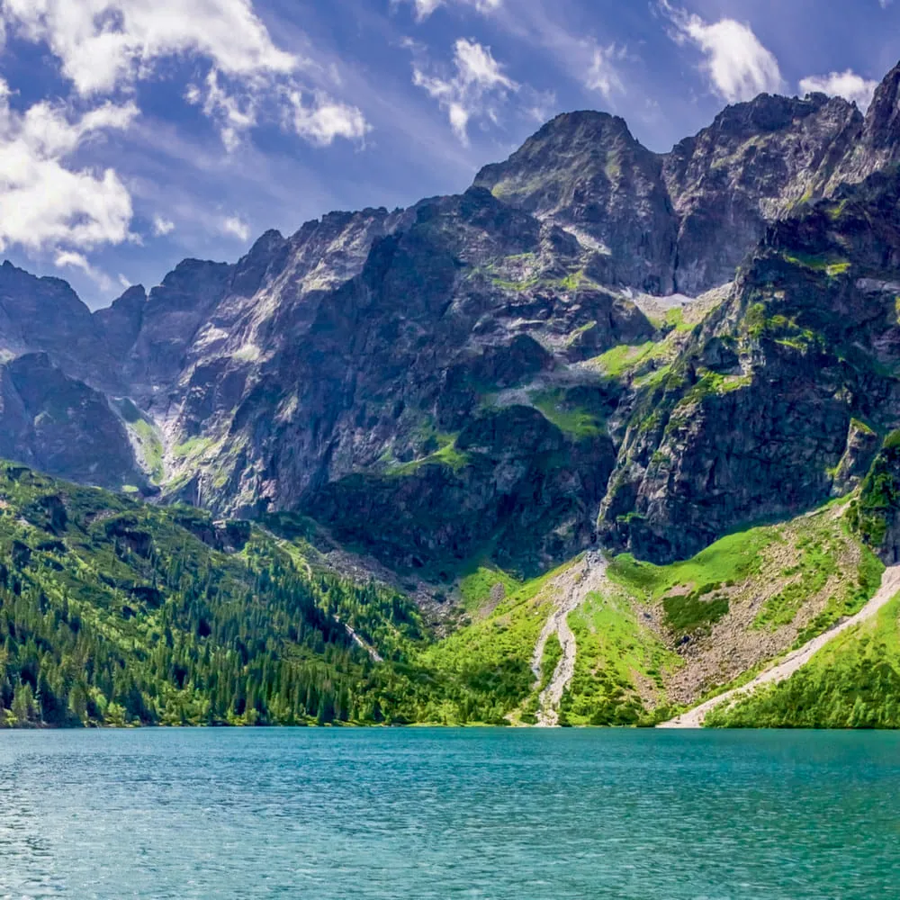 Фотообои рулонные Citydecor Озеро в горах на флизелиновой основе 400x254 см