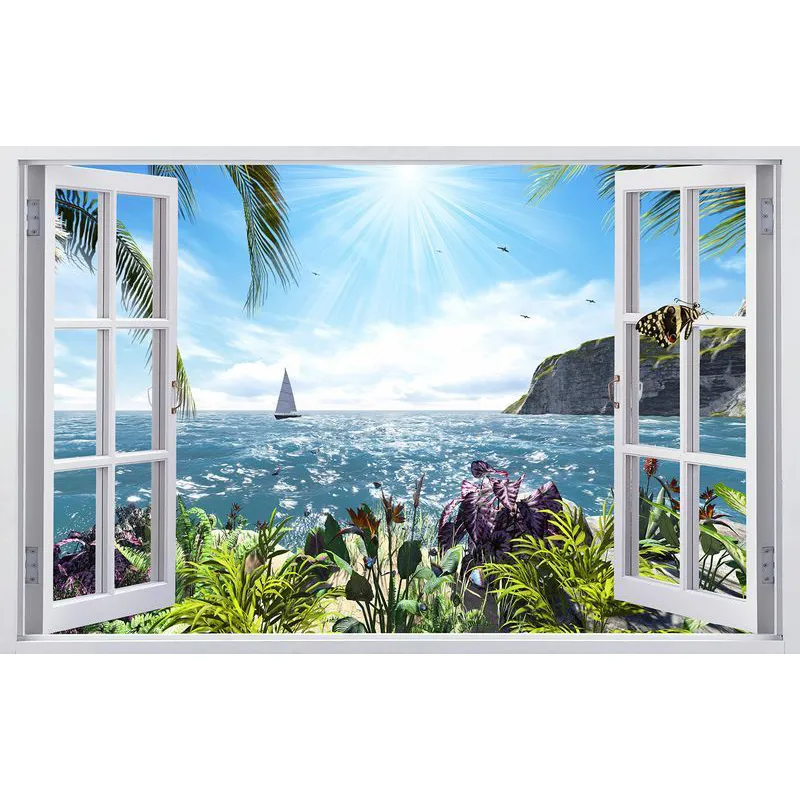 Фотообои рулонные Citydecor Вид из окна 2 на флизелиновой основе 400x254 см