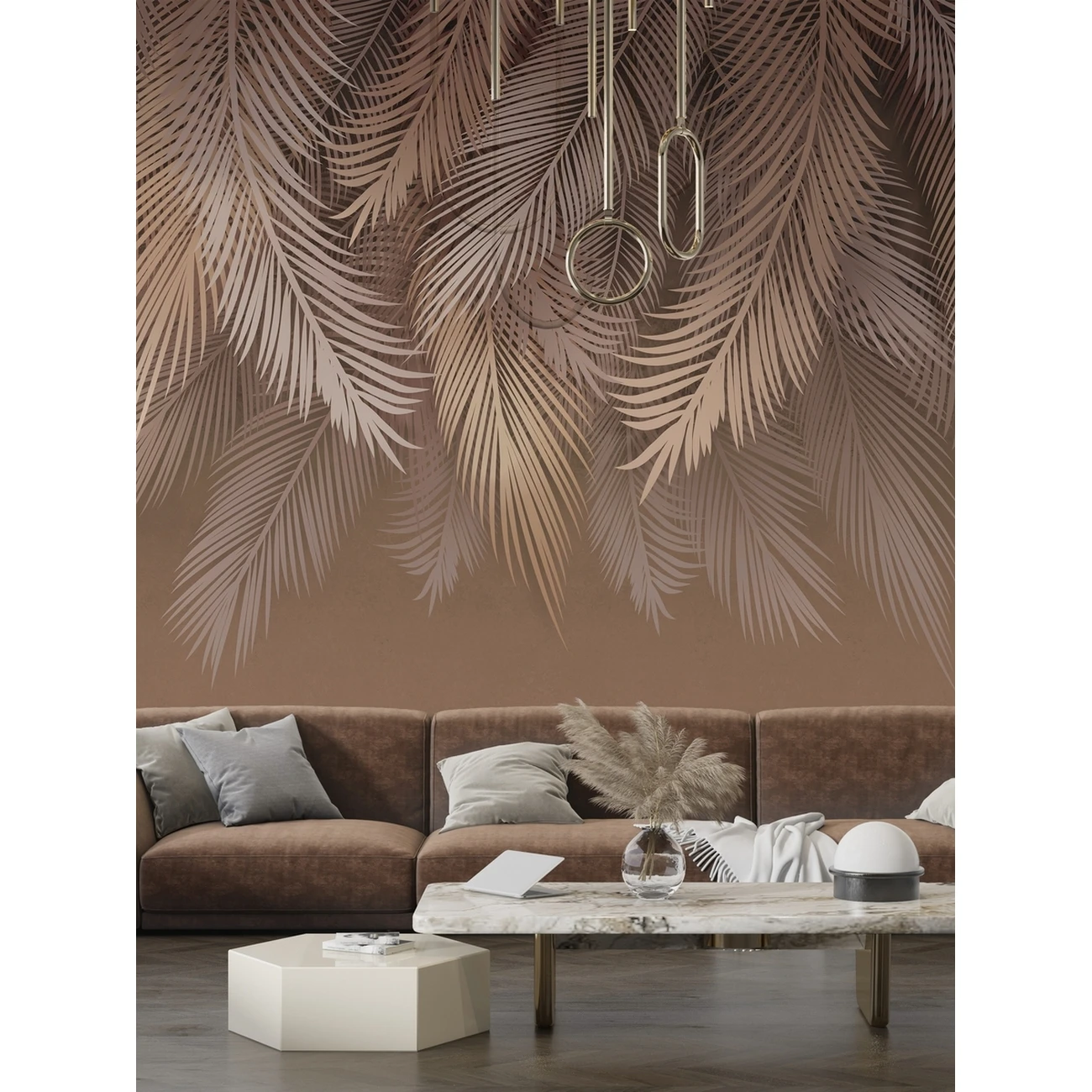 Фотообои рулонные Citydecor Пальмовые листья 80 на флизелиновой основе 400x260 см