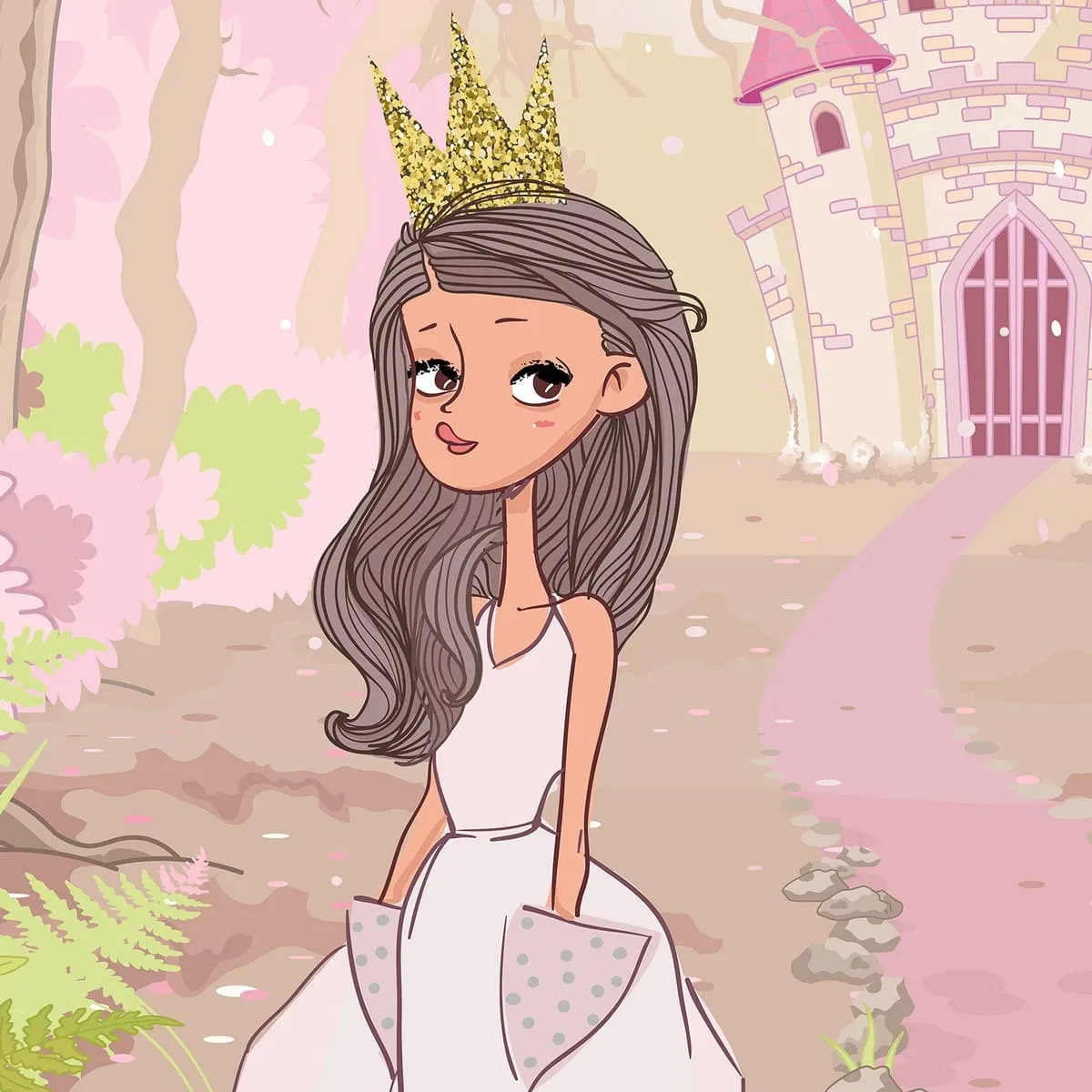 Дизайнерские фотообои рулонные Citydecor Princess 2 на флизелиновой основе 400x260 см