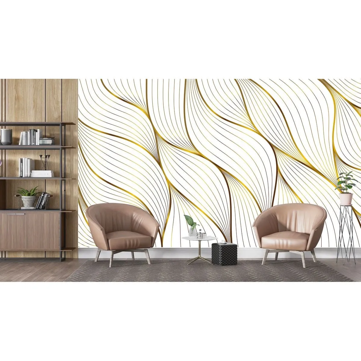 Бесшовное панно Citydecor Абстракция 383 на флизелиновой основе 400x270 см