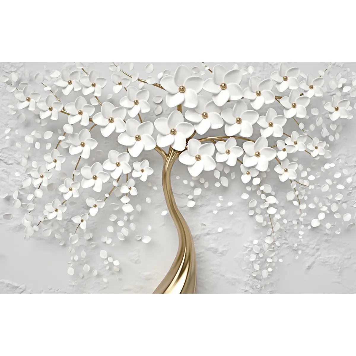 Бесшовное панно Citydecor Абстракция 7 3D на флизелиновой основе 400x270 см 