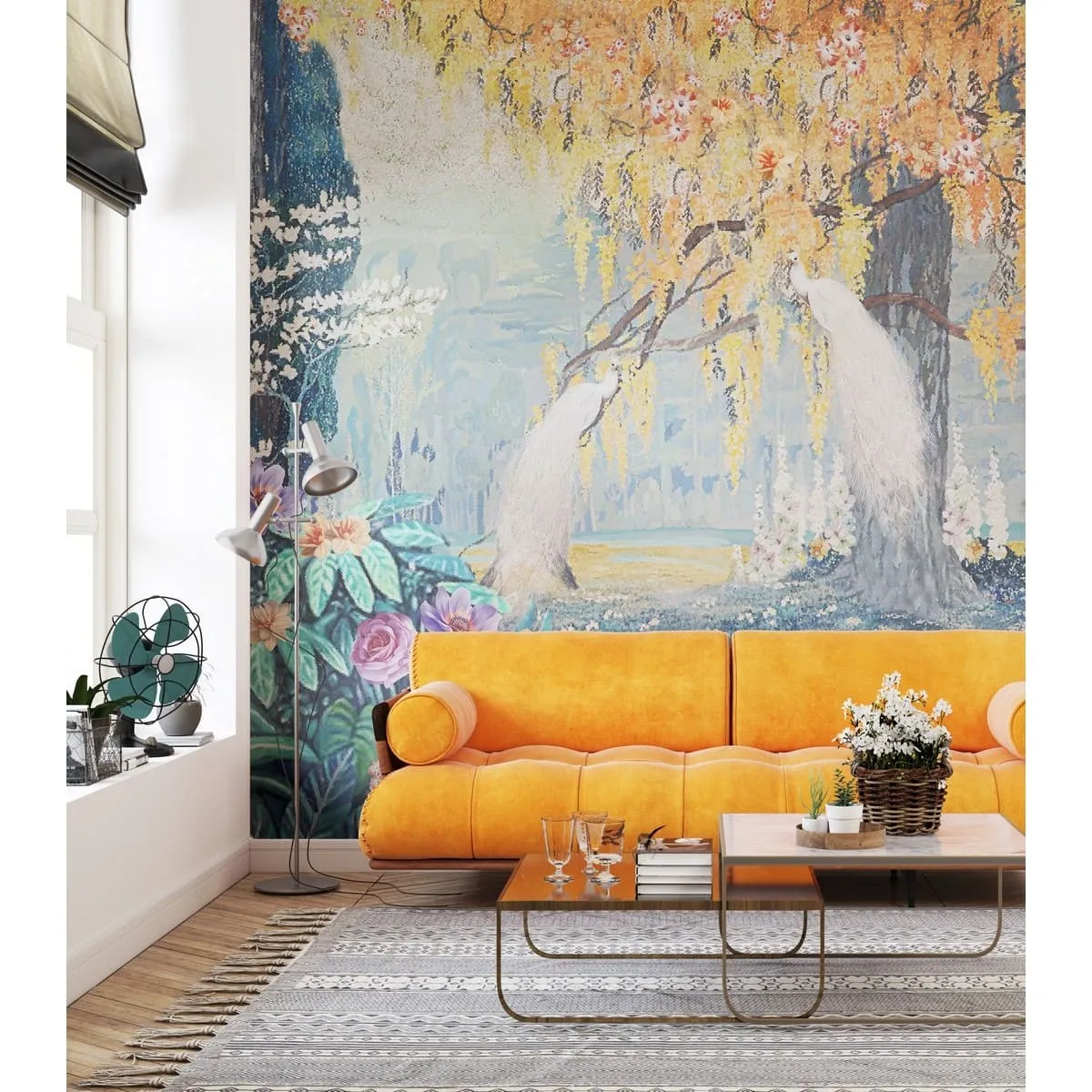 Бесшовное панно Citydecor Животные и Птицы 33 на флизелиновой основе 400x270 см