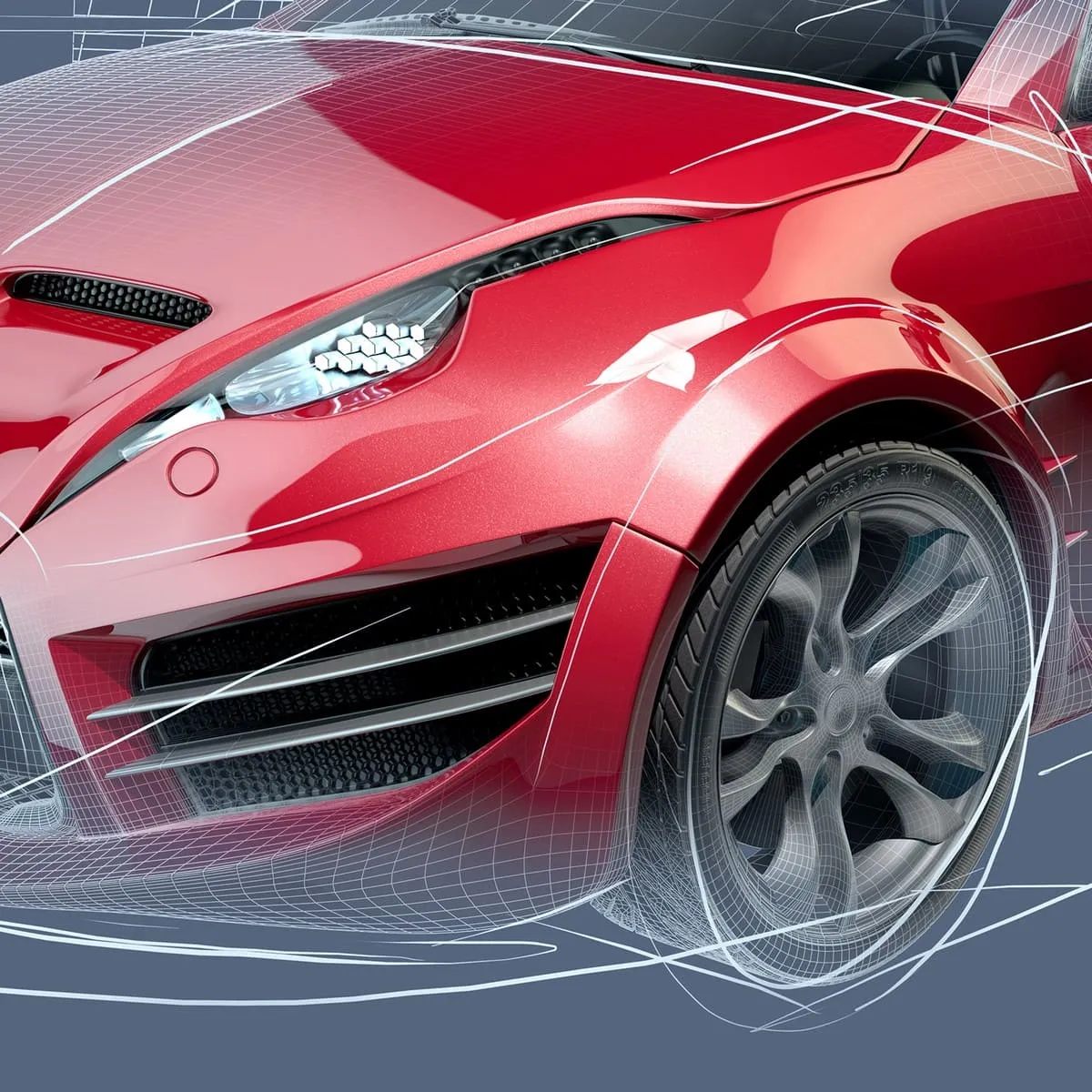 Фотообои рулонные Citydecor Автостиль на флизелиновой основе 400x260 см