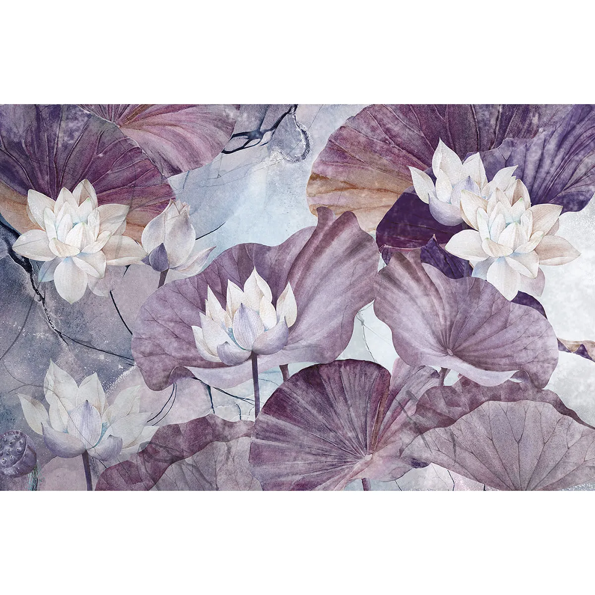 Дизайнерские фотообои рулонные Citydecor Blossom 13 на флизелиновой основе 400x260 см