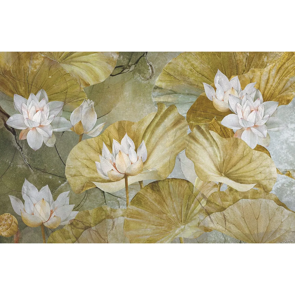 Дизайнерские фотообои рулонные Citydecor Blossom 16 на флизелиновой основе 400x260 см