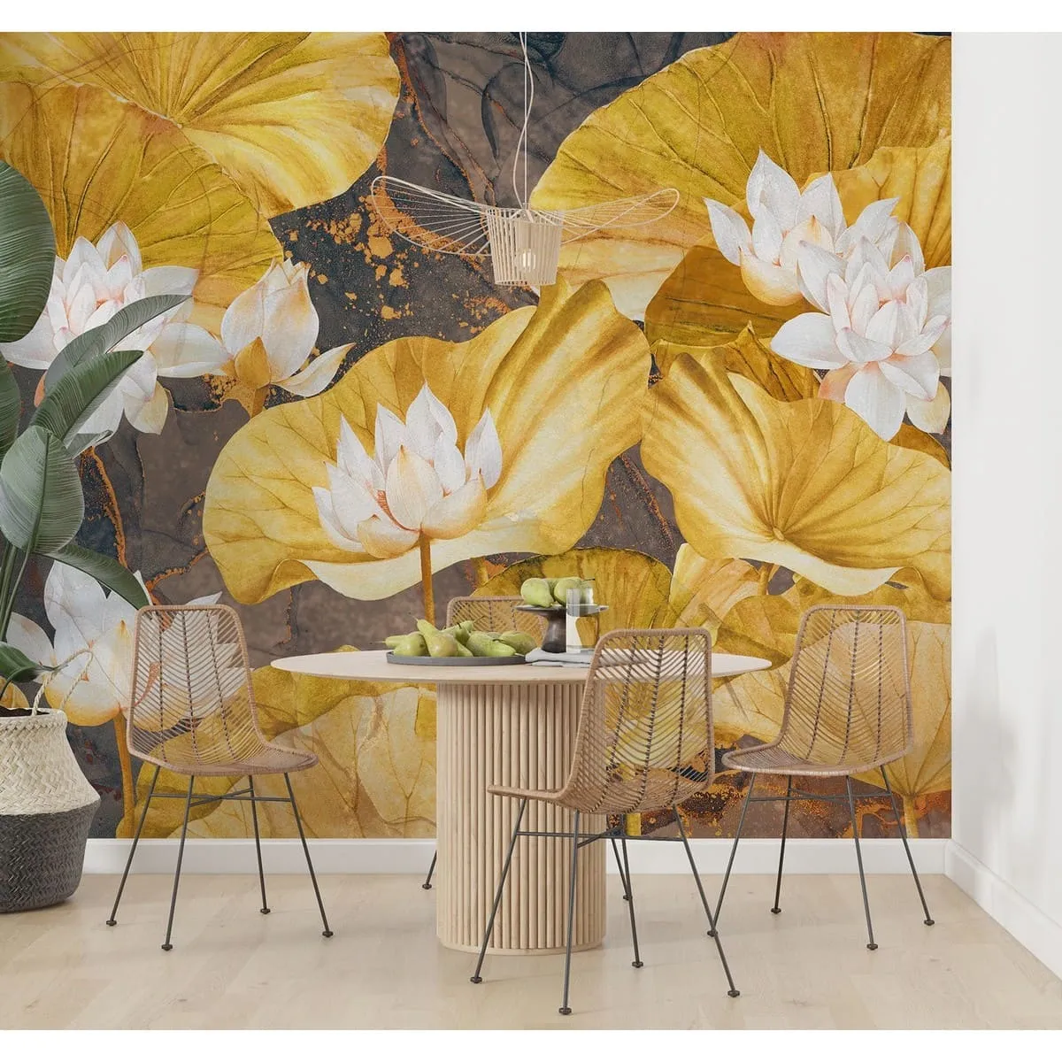 Бесшовное дизайнерское панно Citydecor Blossom 19 на флизелиновой основе 400x270 см