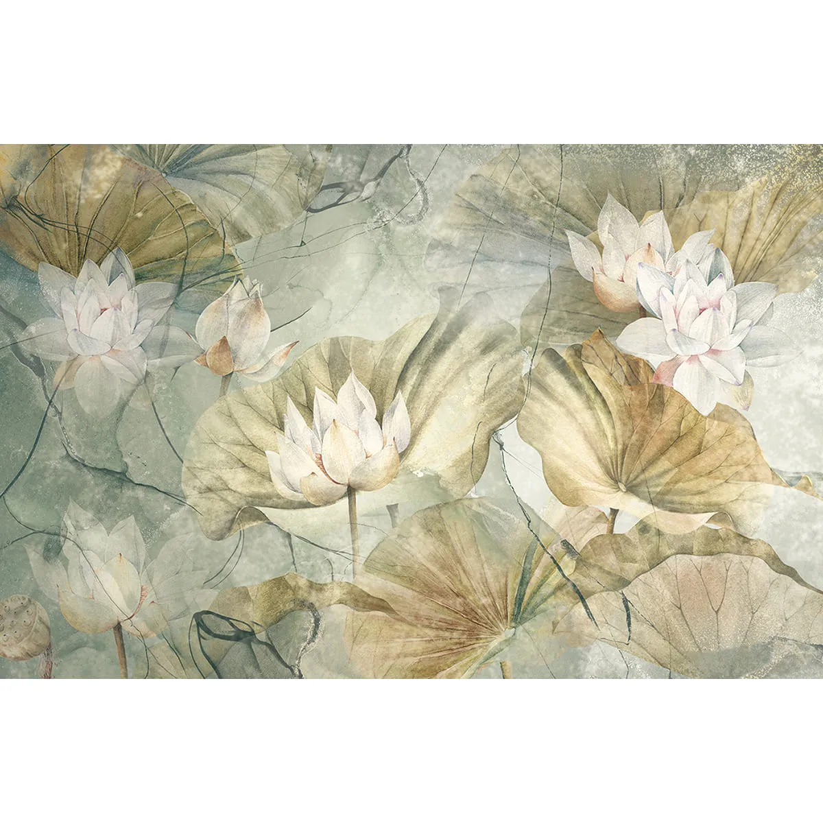 Дизайнерские фотообои рулонные Citydecor Blossom 24 на флизелиновой основе 400x260 см