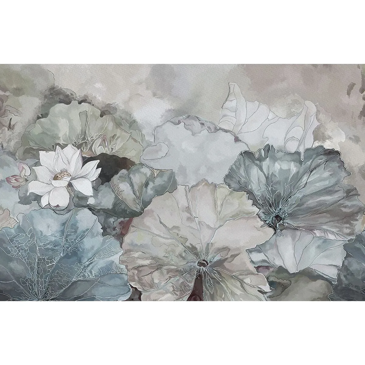Бесшовные дизайнерские фотообои Citydecor Blossom 27 на флизелиновой основе 400x270 см