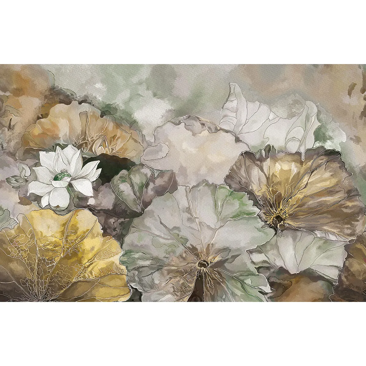 Дизайнерские фотообои рулонные Citydecor Blossom 8 на флизелиновой основе 400x260 см