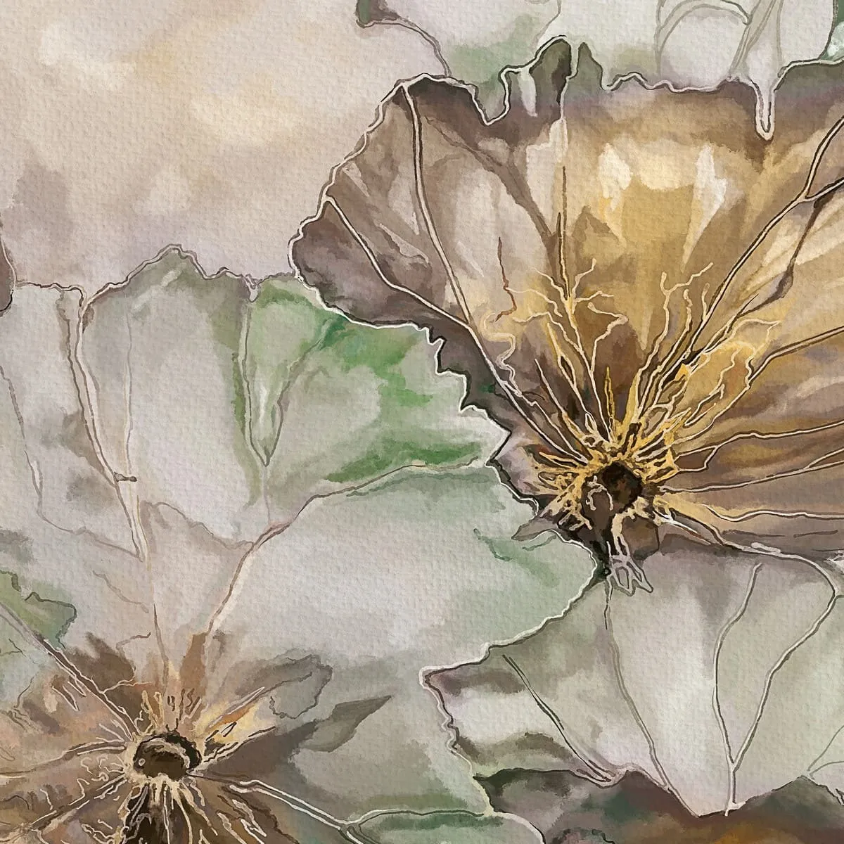 Дизайнерские фотообои рулонные Citydecor Blossom 8 на флизелиновой основе 400x260 см