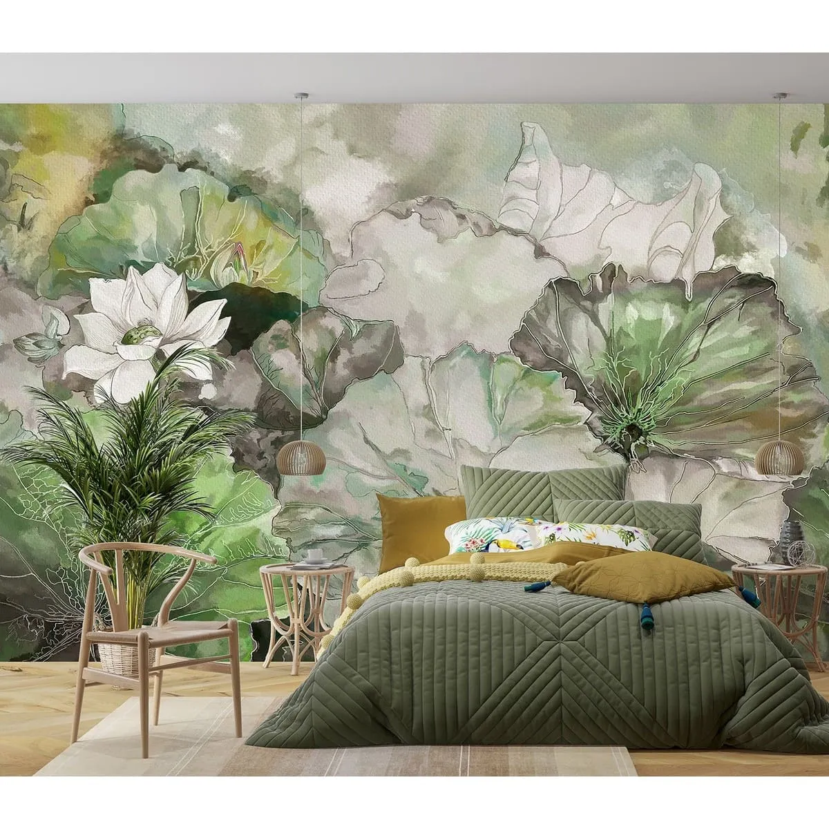 Дизайнерские фотообои рулонные Citydecor Blossom 9 на флизелиновой основе 400x260 см