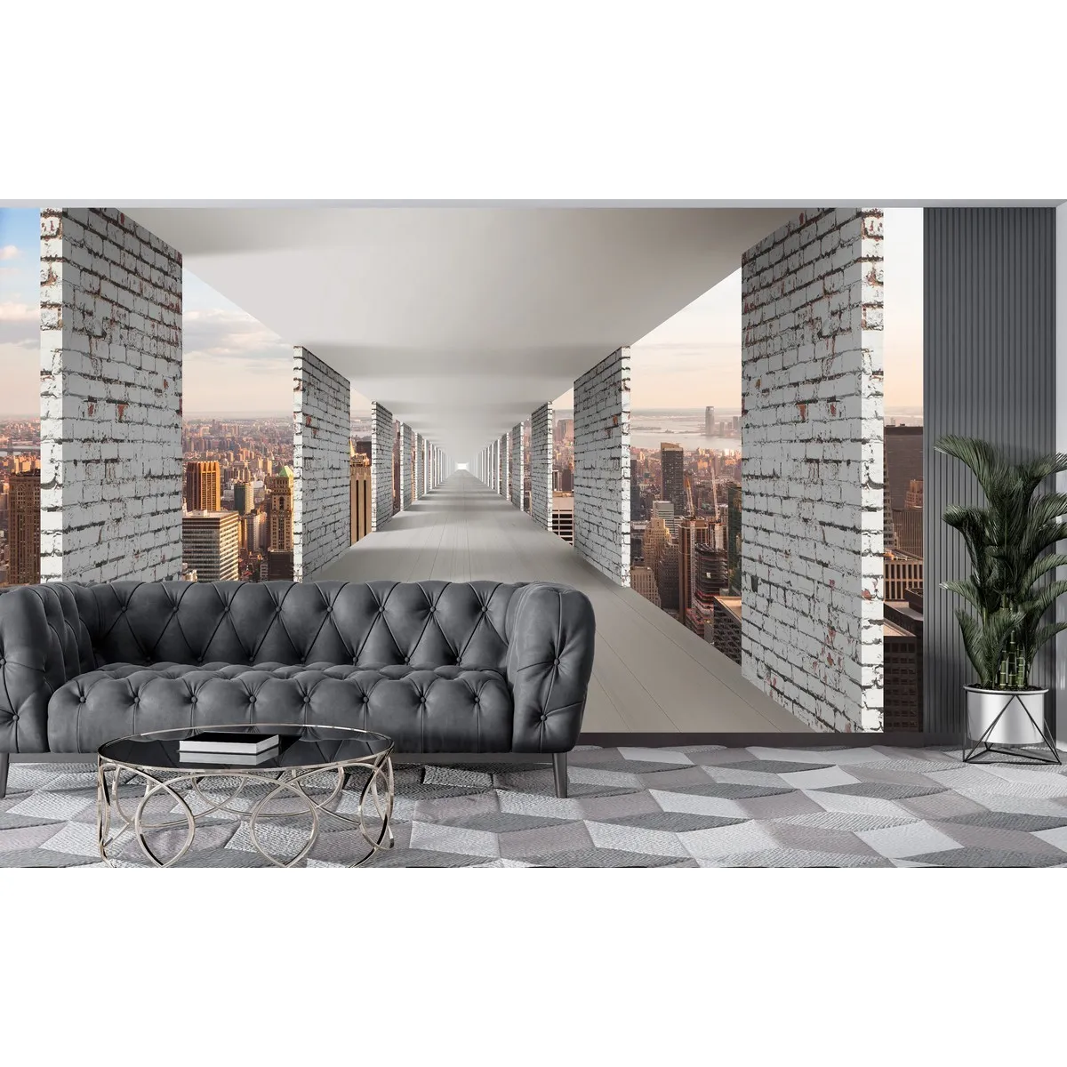 Бесшовное панно Citydecor Города и Архитектура 83 на флизелиновой основе 400x270 см