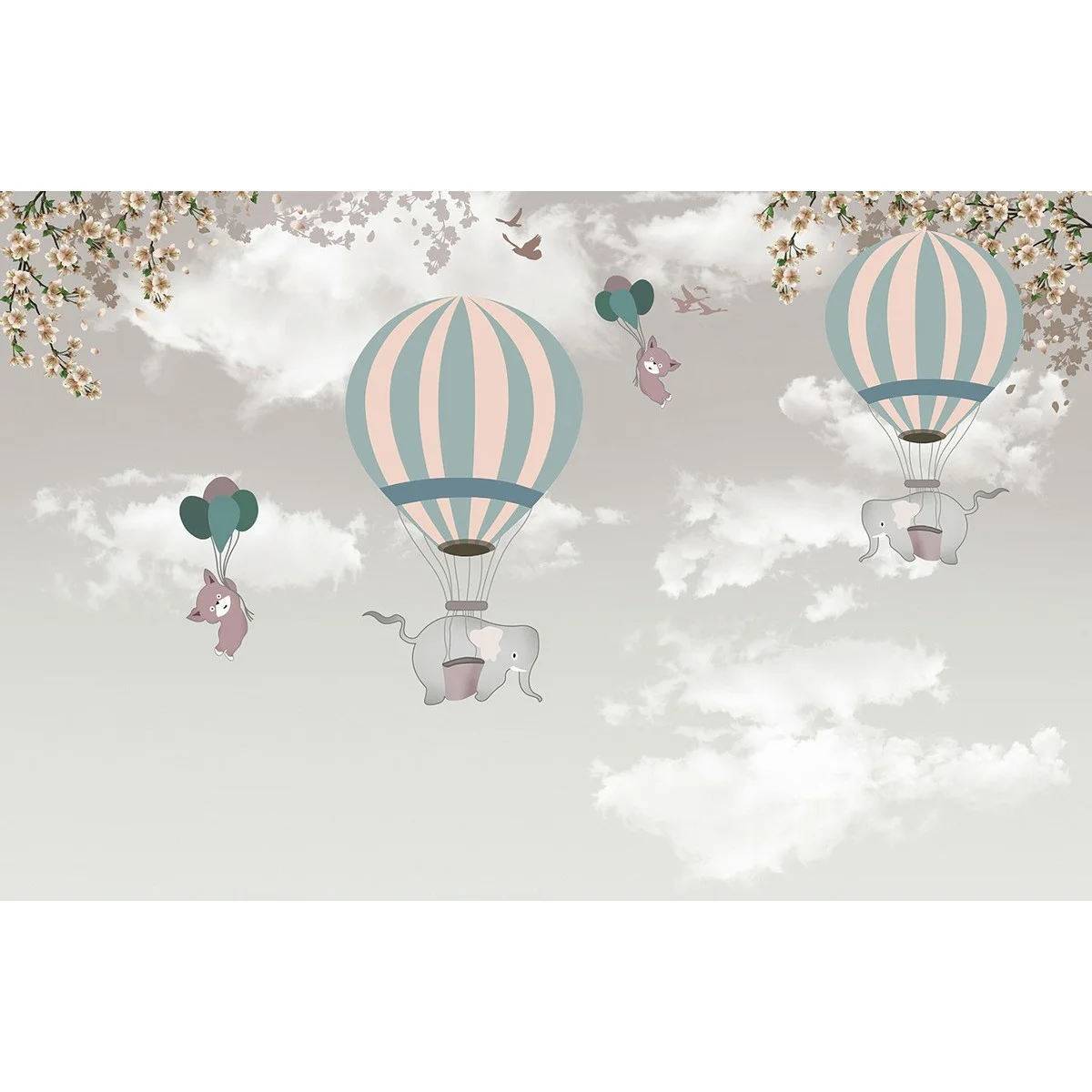 Фотообои рулонные Citydecor Cute&Lovely 11 на флизелиновой основе 400x260 см