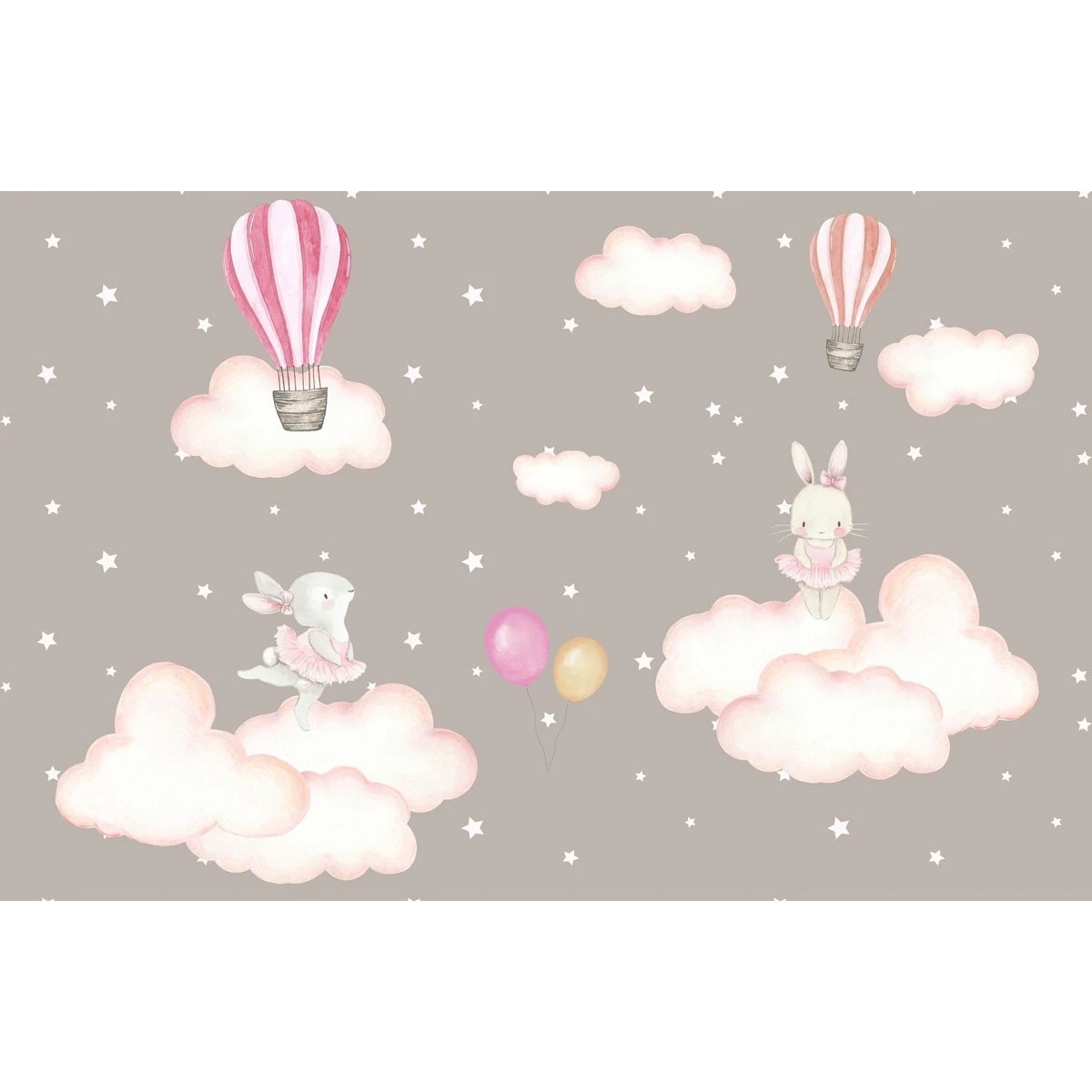 Бесшовное панно Citydecor Cute&Lovely 8 на флизелиновой основе 400x270 см