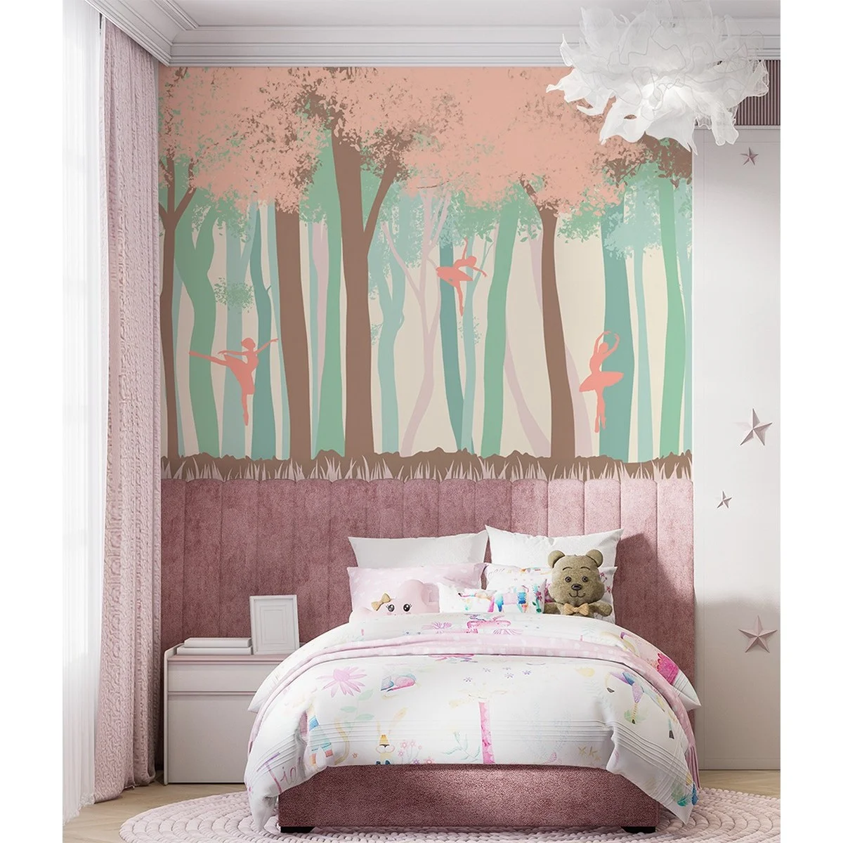 Фотообои рулонные Citydecor Детская 187 на флизелиновой основе 400x260 см