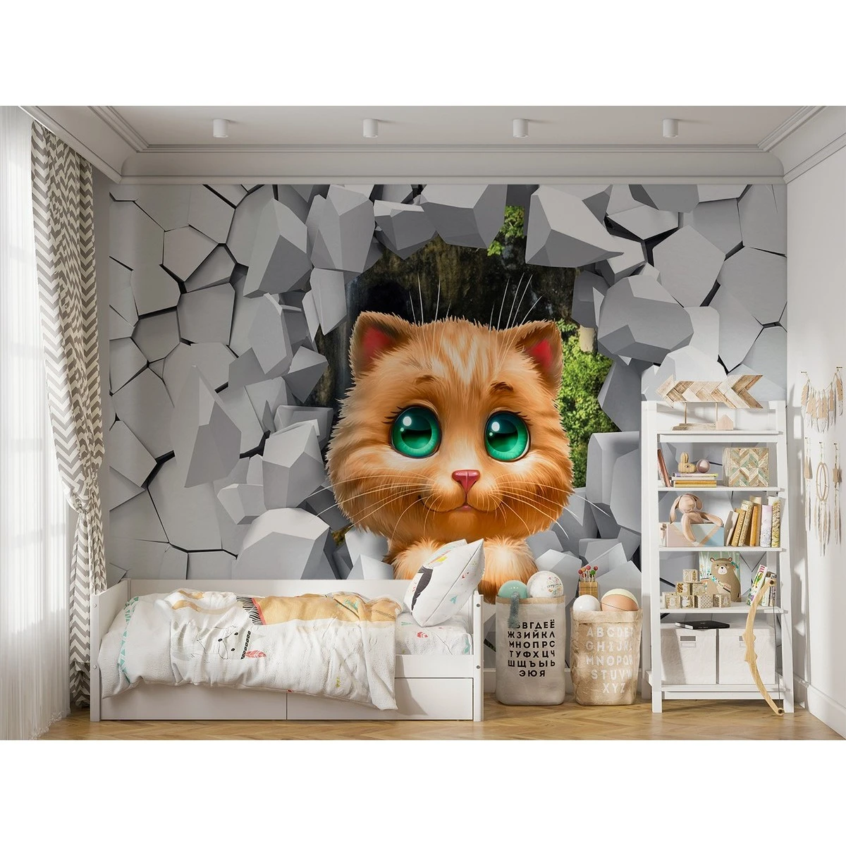 Бесшовное панно Citydecor Детская 1 на флизелиновой основе 400x270 см