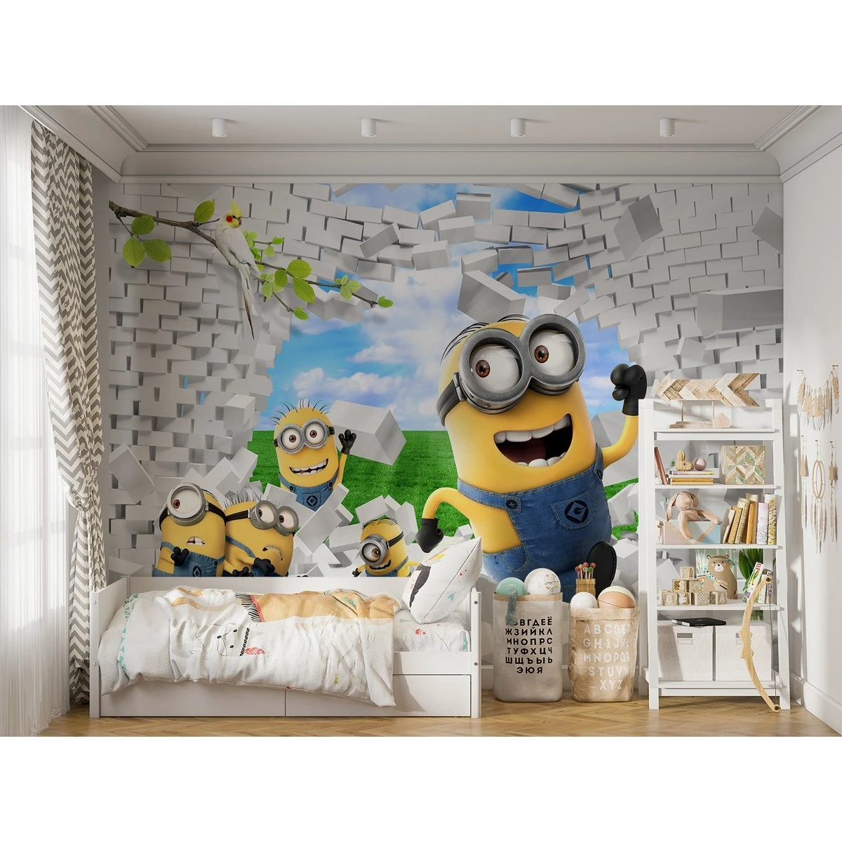 Бесшовное панно Citydecor Детская 39 на флизелиновой основе 400x270 см