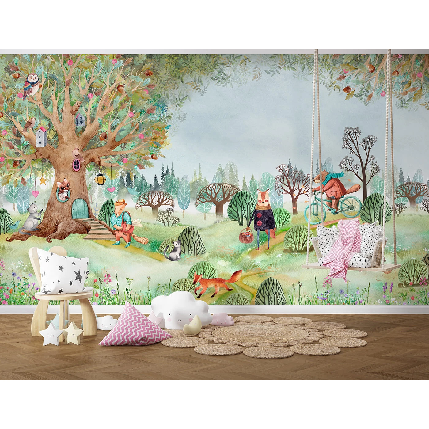 Бесшовное панно Citydecor Dreamy 2 на флизелиновой основе 400x270 см