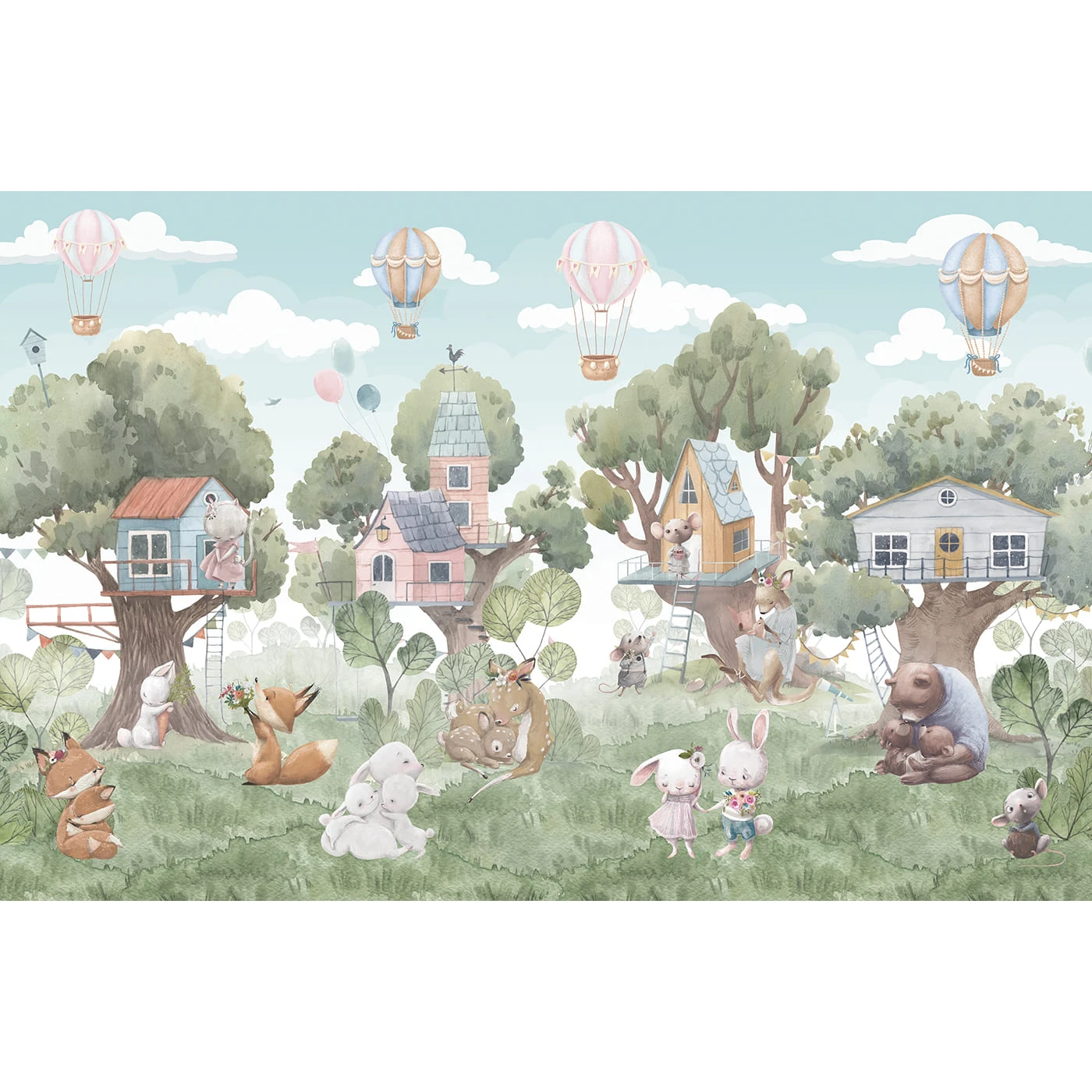 Бесшовное панно Citydecor Детская 402 на флизелиновой основе 400x270 см