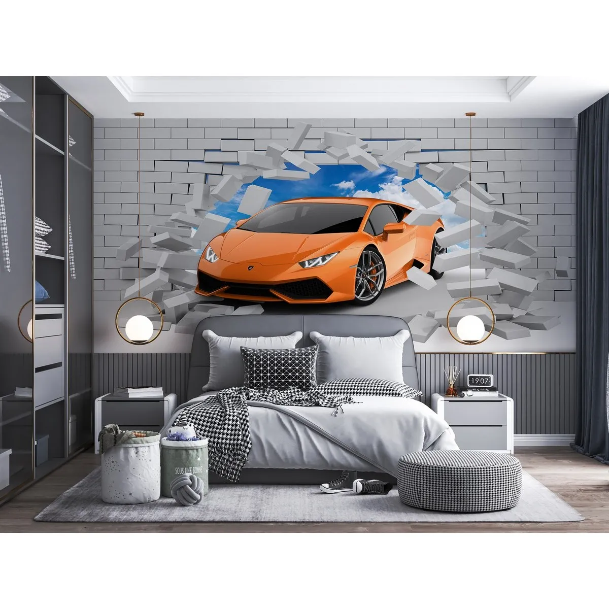 Фотообои рулонные Citydecor Детская 439 на флизелиновой основе 400x260 см