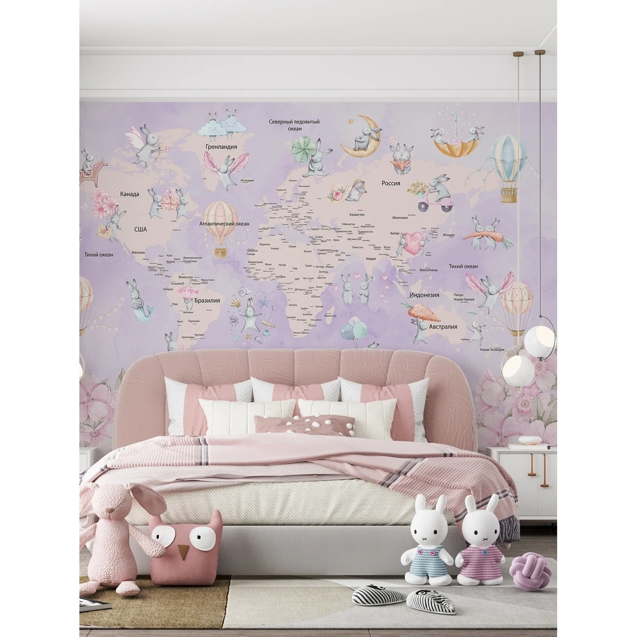 Фотообои рулонные Citydecor Детская 465 на флизелиновой основе 400x260 см