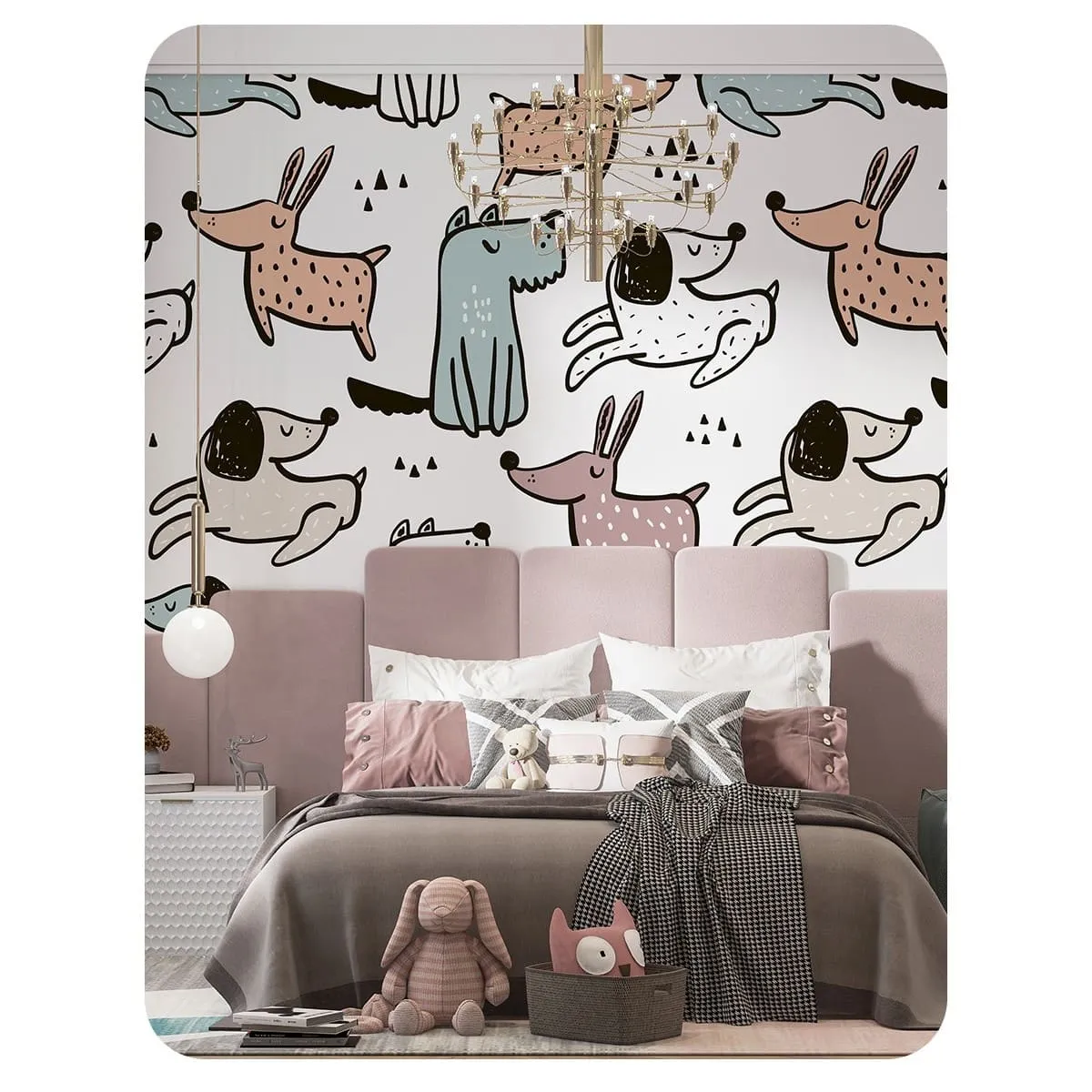 Фотообои рулонные Citydecor Детская 477 на флизелиновой основе 400x260 см