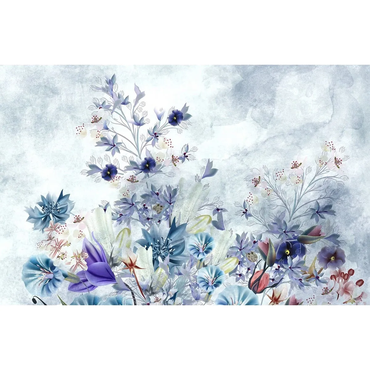 Фотообои рулонные Citydecor Цветы и Растения 206 на флизелиновой основе 400x260 см