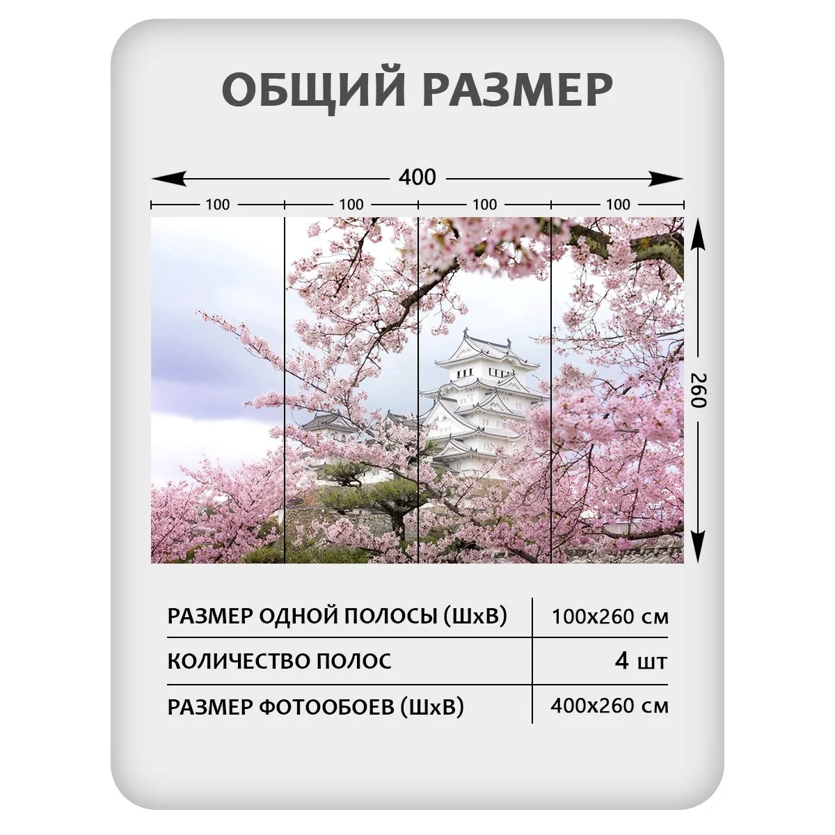 Фотообои рулонные Citydecor Цветы и Растения 33 на флизелиновой основе 400x260 см