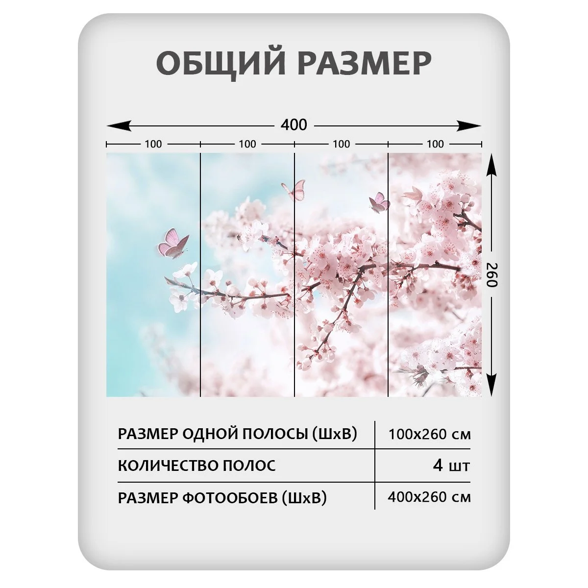 Фотообои рулонные Citydecor Цветы и Растения 67 на флизелиновой основе 400x260 см