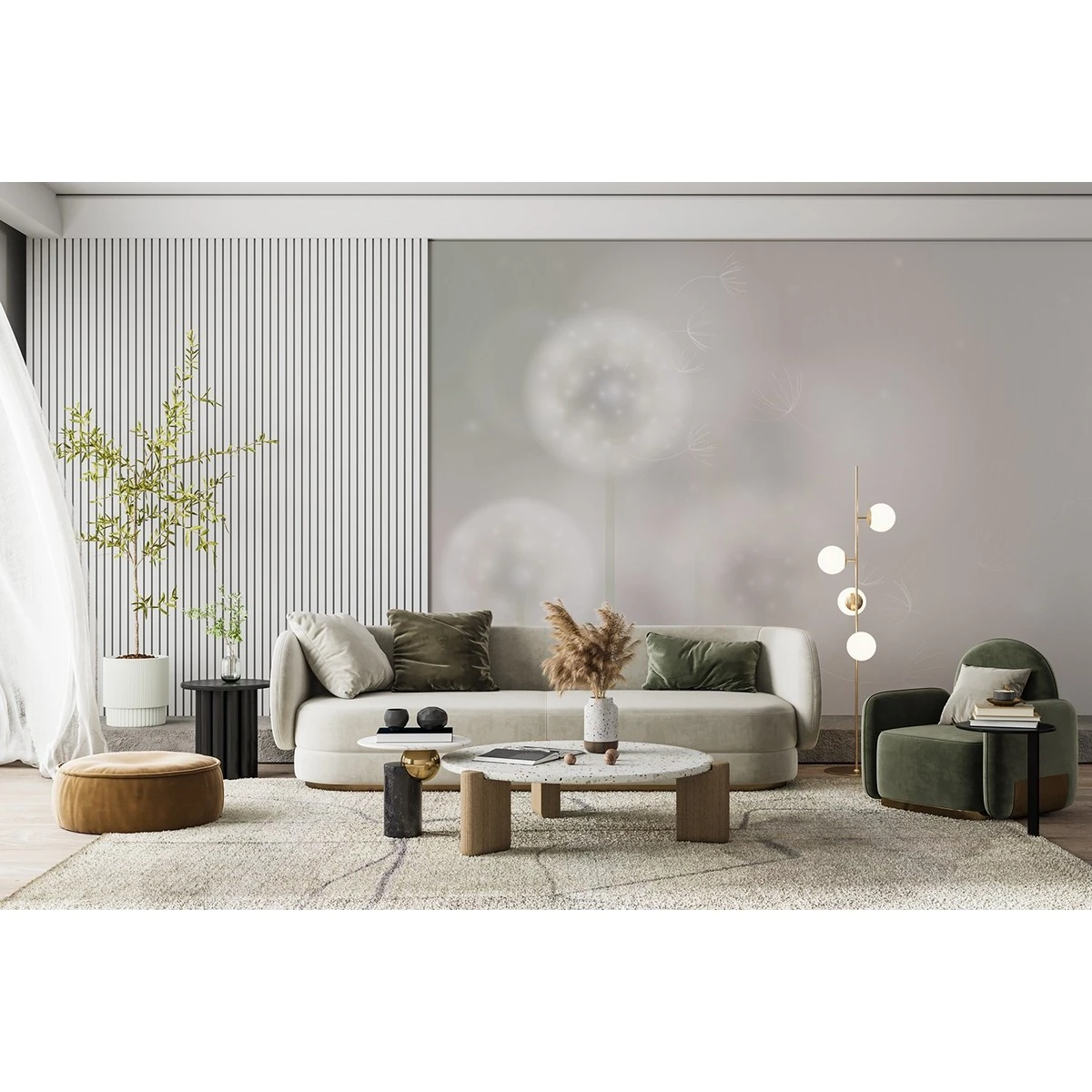 Бесшовное панно Citydecor Цветы и Растения 7 на флизелиновой основе 400x270 см