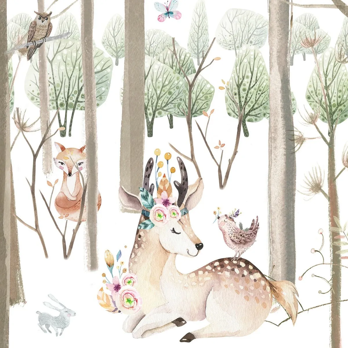 Фотообои рулонные Citydecor Forest 2 на флизелиновой основе 400x260 см