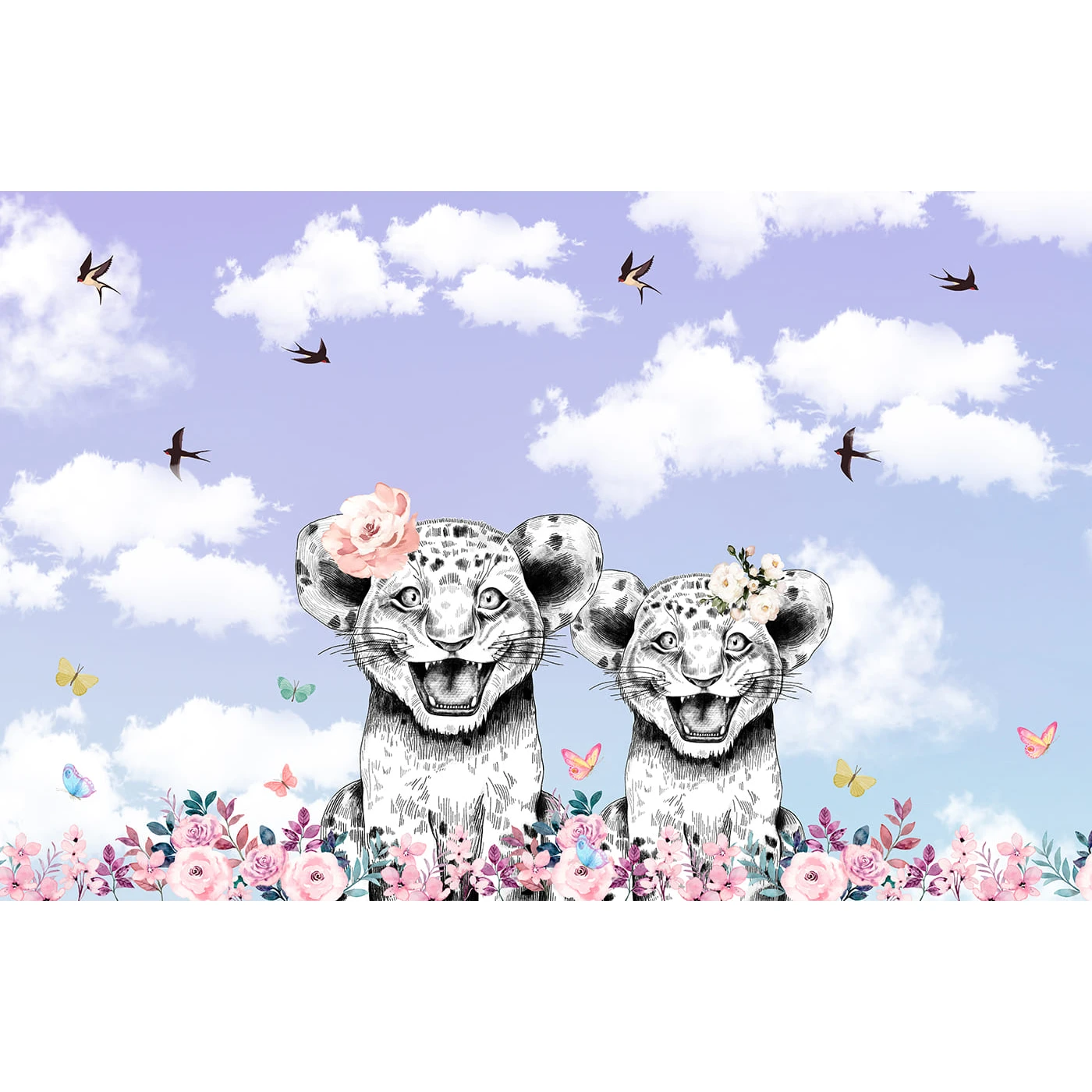Фотообои рулонные Citydecor Fun 9 на флизелиновой основе 400x260 см