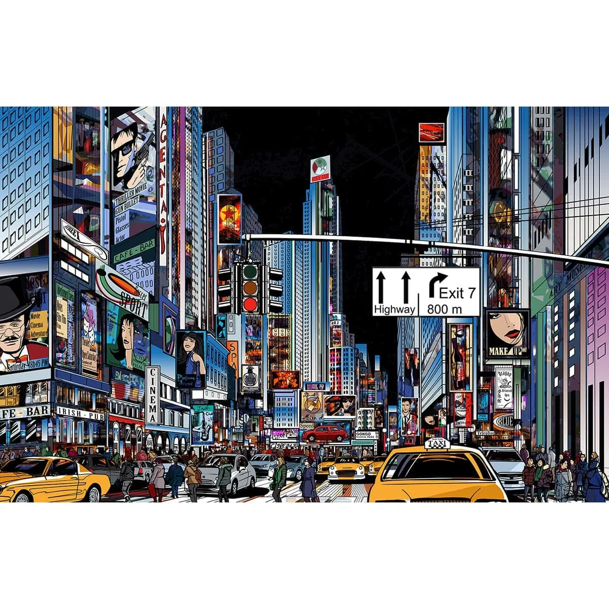 Фотообои рулонные Citydecor Города и архитектура 1 на флизелиновой основе 400x260 см