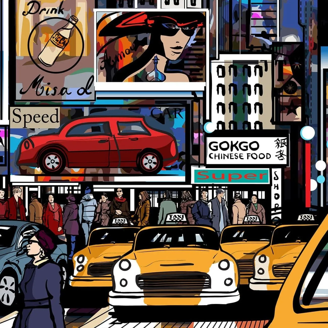 Фотообои рулонные Citydecor Города и архитектура 1 на флизелиновой основе 400x260 см