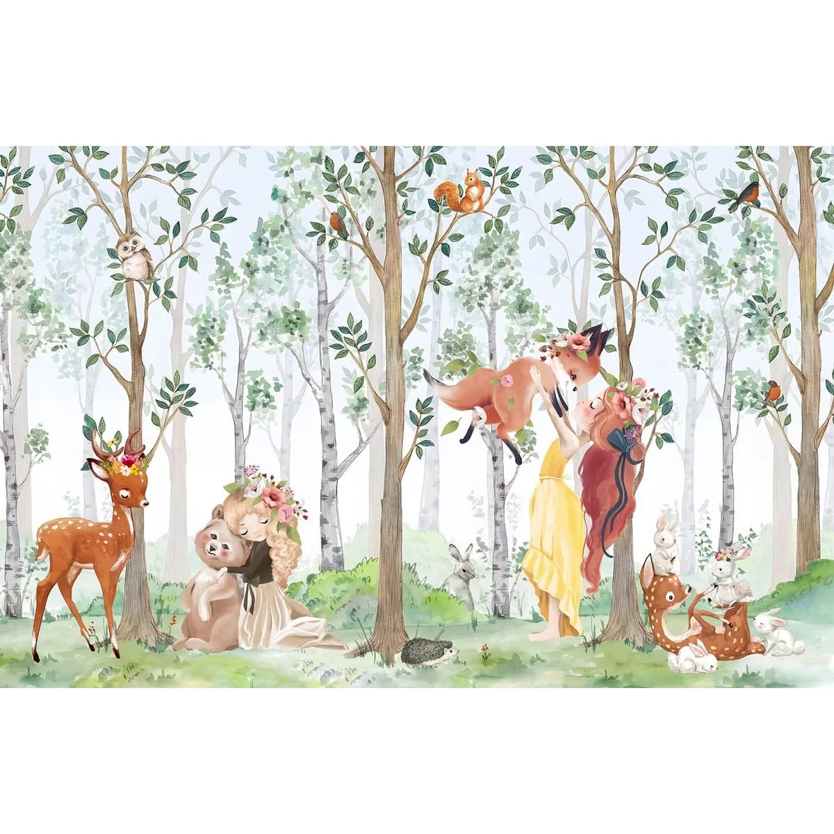 Фотообои рулонные Citydecor Magic Forest 22 на флизелиновой основе 400x260 см