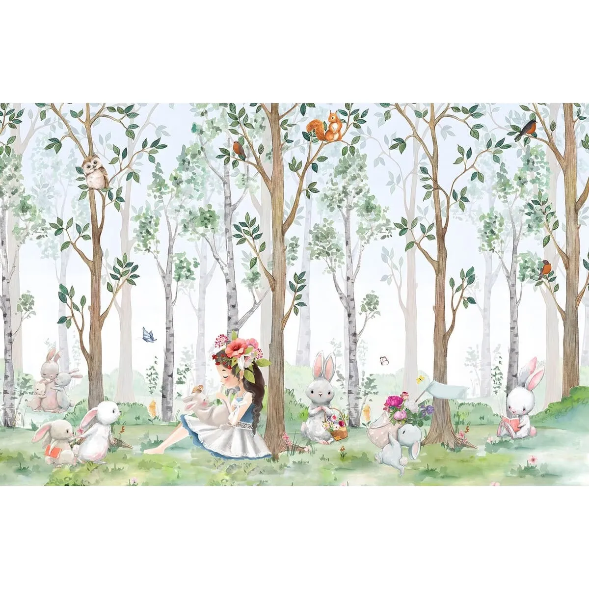 Фотообои рулонные Citydecor Magic Forest 23 на флизелиновой основе 400x260 см