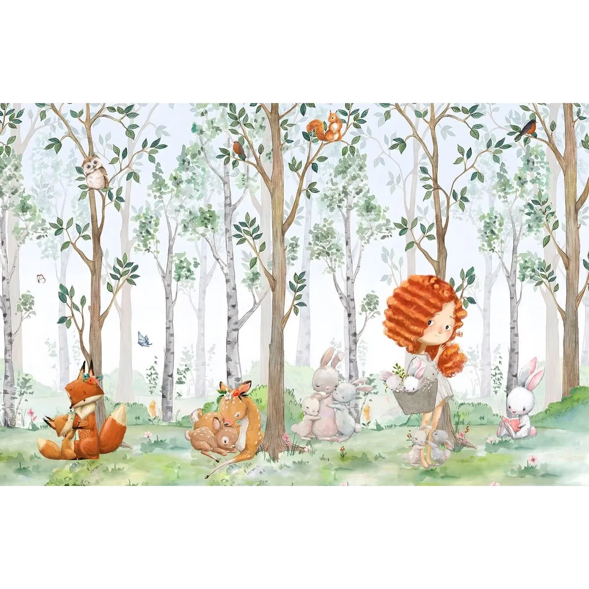 Фотообои рулонные Citydecor Magic Forest 25 на флизелиновой основе 400x260 см