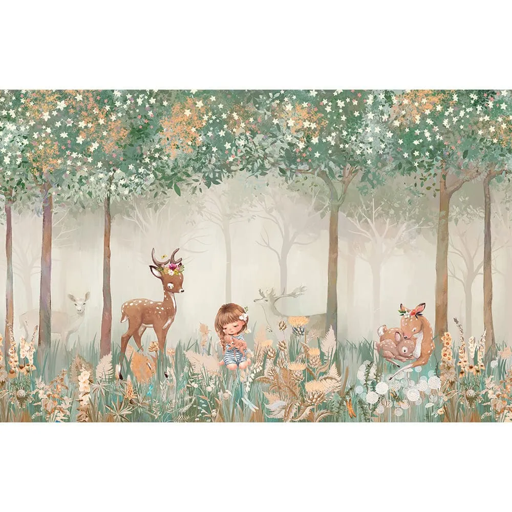 Дизайнерские фотообои рулонные Citydecor Magic Forest 7 на флизелиновой основе 400x260 см