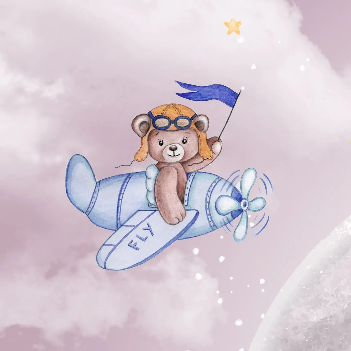 Дизайнерские фотообои рулонные Citydecor Мечтатели 10 на флизелиновой основе 400x260 см