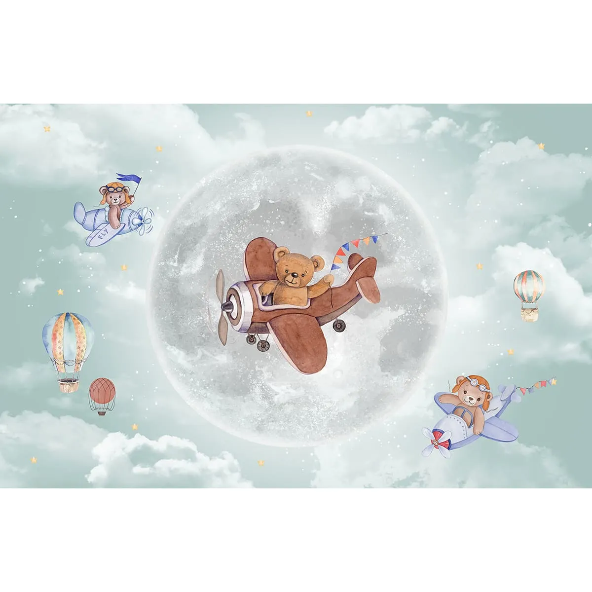 Дизайнерские фотообои рулонные Citydecor Мечтатели 12 на флизелиновой основе 400x260 см