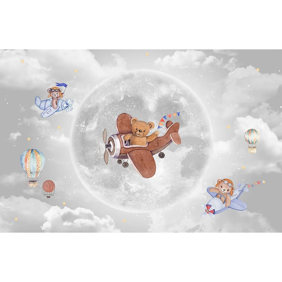 Дизайнерские фотообои рулонные Citydecor Мечтатели 9 на флизелиновой основе 400x260 см