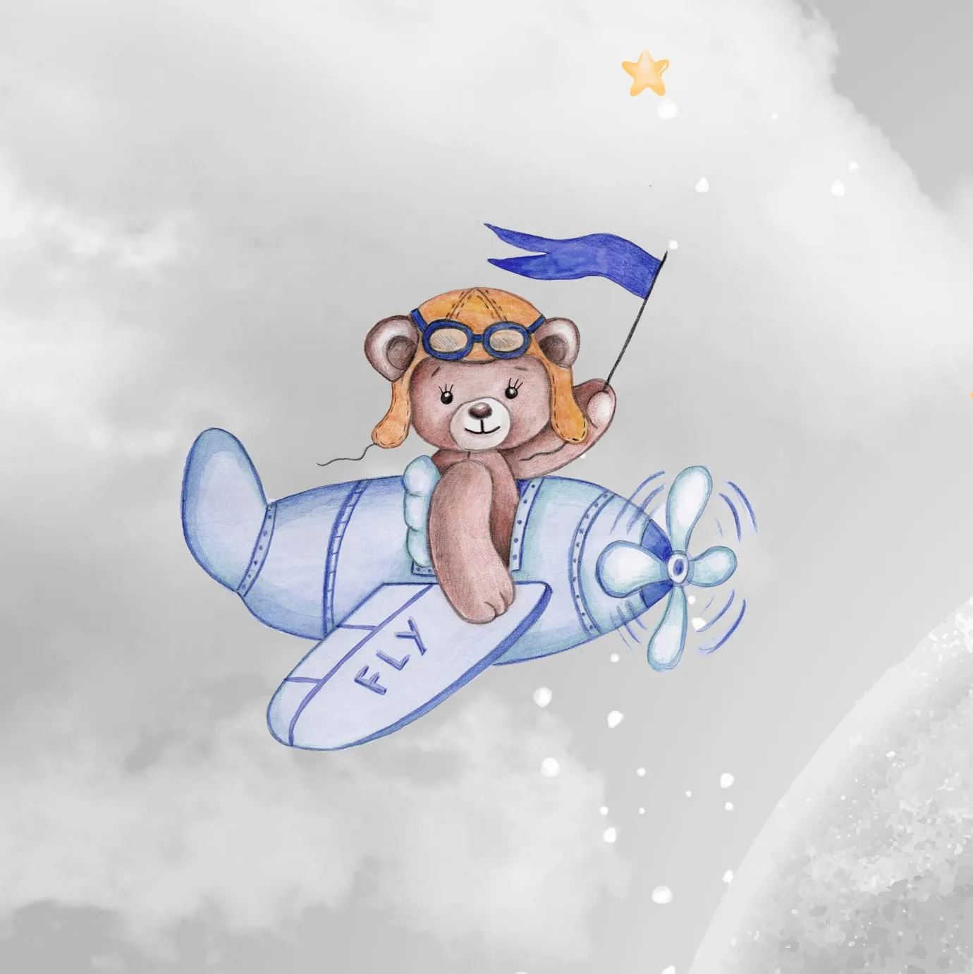 Дизайнерские фотообои рулонные Citydecor Мечтатели 9 на флизелиновой основе 400x260 см