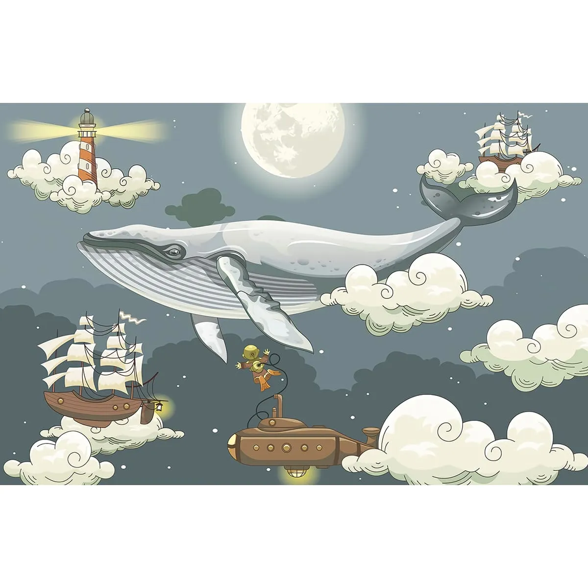 Фотообои рулонные Citydecor Навстречу мечте на флизелиновой основе 400x260 см