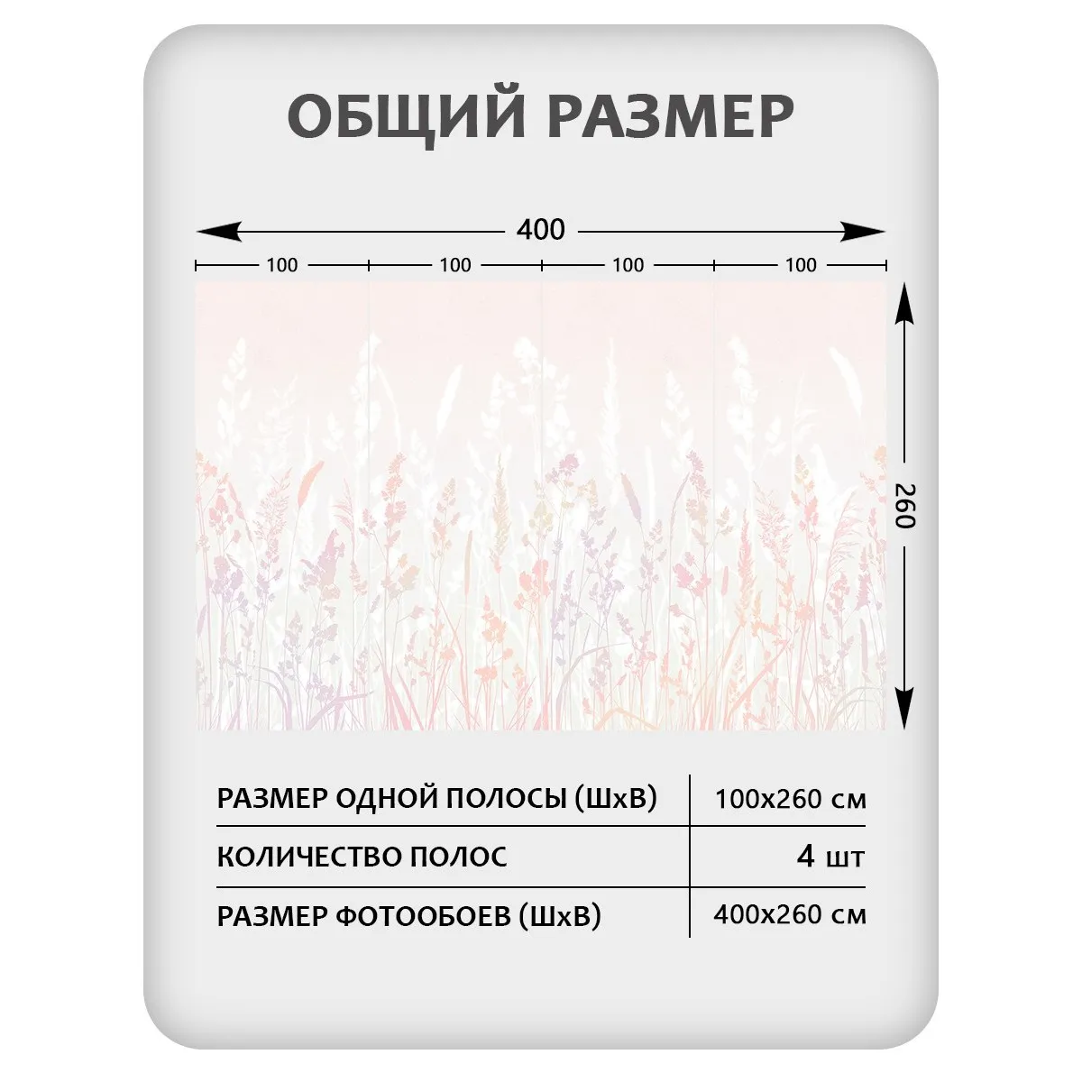 Фотообои рулонные Citydecor Невесомость 20 на флизелиновой основе 400x260 см