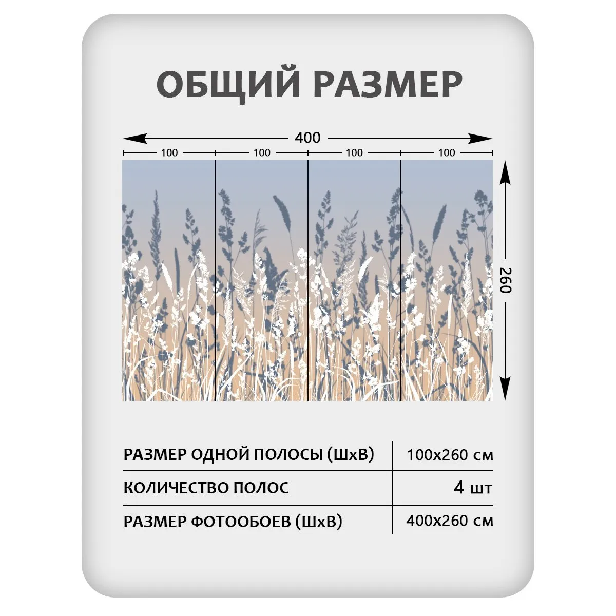 Фотообои рулонные Citydecor Невесомость 46 на флизелиновой основе 400x260 см