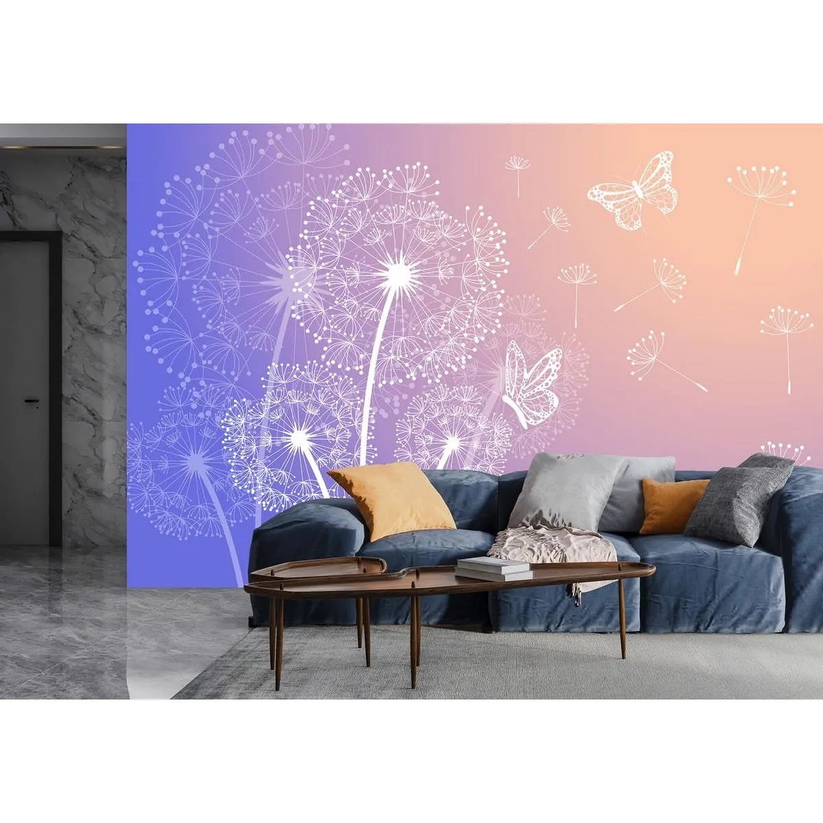 Бесшовные фотообои Citydecor Невесомость 5 на флизелиновой основе 400x270 см