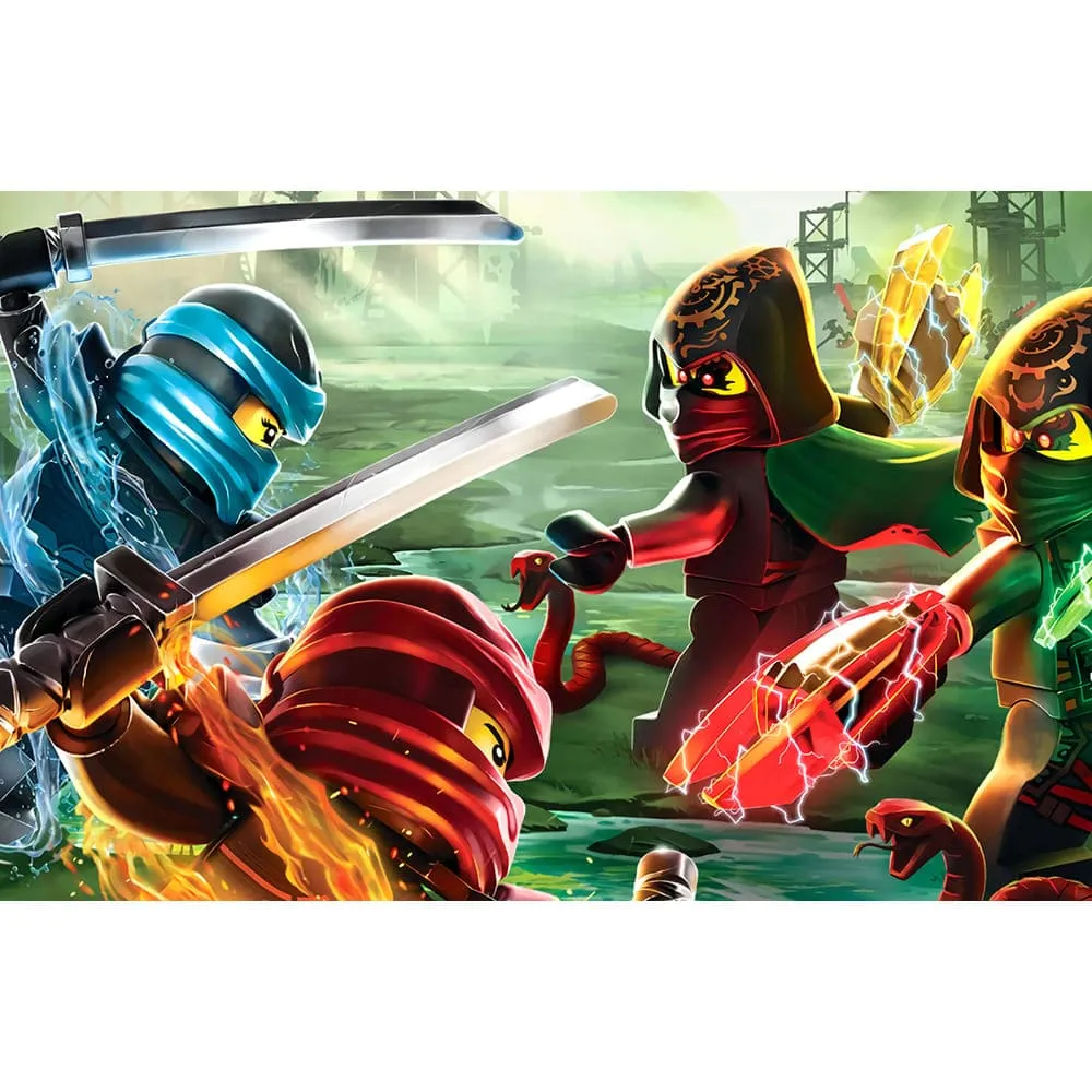 Фотообои рулонные Citydecor Ниндзяго: Навстречу приключениям 8 на флизелиновой основе 400x260 см
